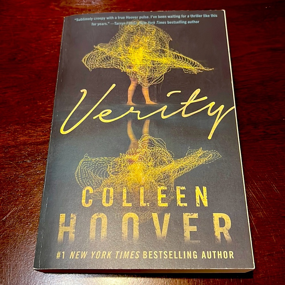 “Verity” by Colleen Hoover (paperback)